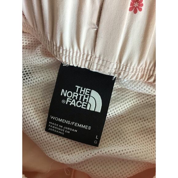 The North Face Women Track Shorts Sz LRG Pink Class V Mini Shorts Gym Loungewear - Picture 10 of 11